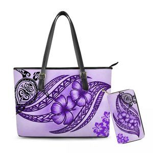 Hawaii Hibiscus Print Ladies Shoulder Bag